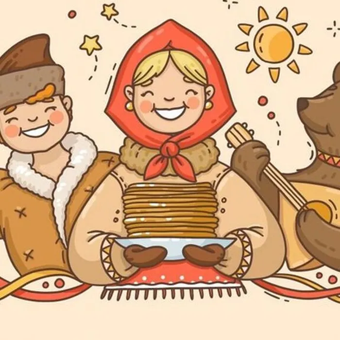 Масленица идёт, блин да мёд несёт!