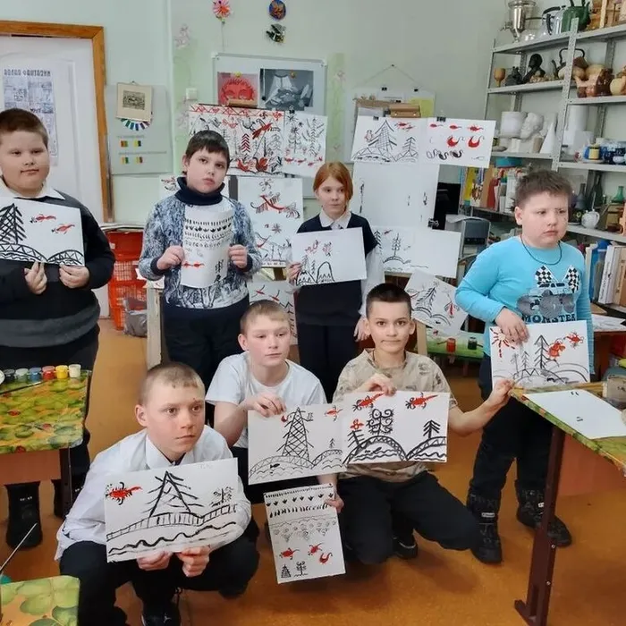 Живое наследие: знакомство с секретами мезенской росписи