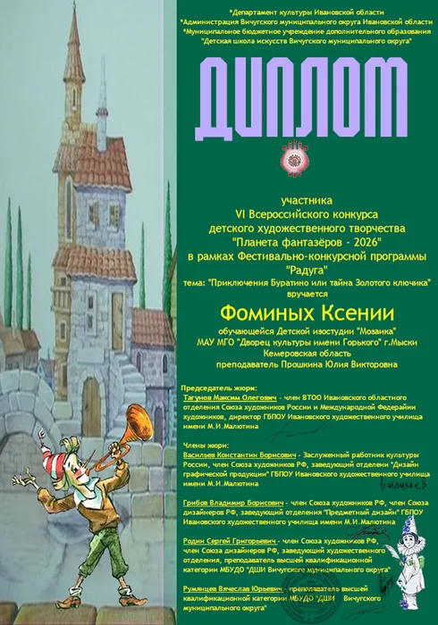 Фоминых Ксения_участник