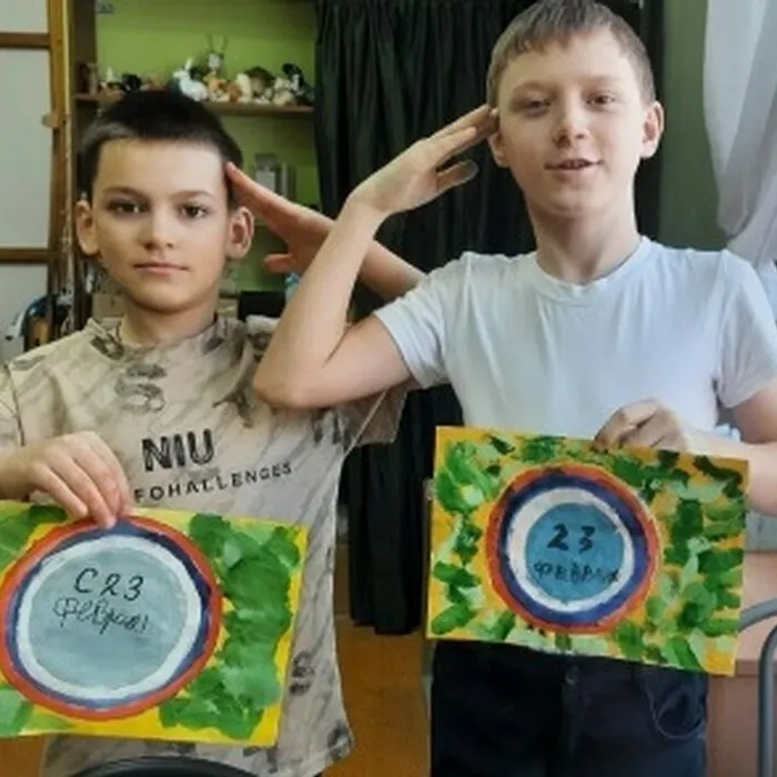 Открытки в стиле камуфляж: мастер‑класс к 23 февраля