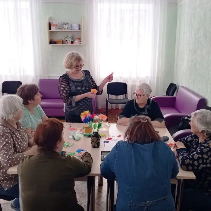 Букет из атласных лент